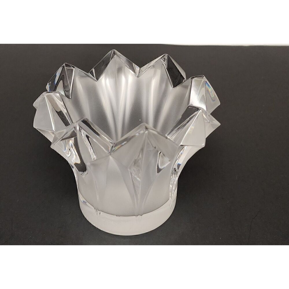 Mikasa Bohemia Crystal Frosted Votive Candle Holder